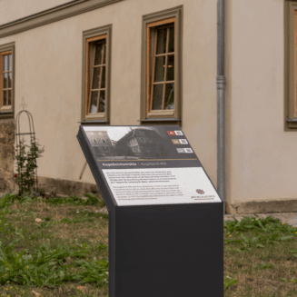 Tourististische Wegweisung der Stadt Muehlhausen 1180423