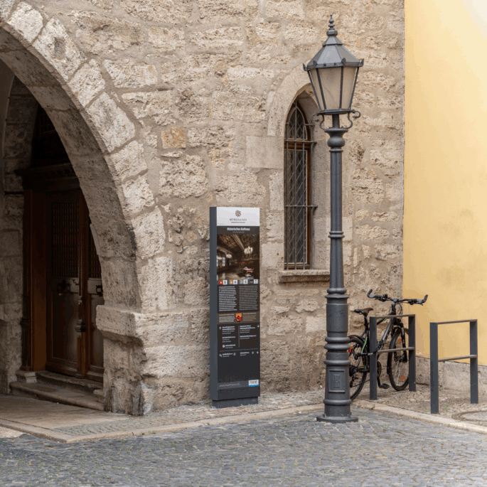 Tourististische Wegweisung der Stadt Muehlhausen 2180423